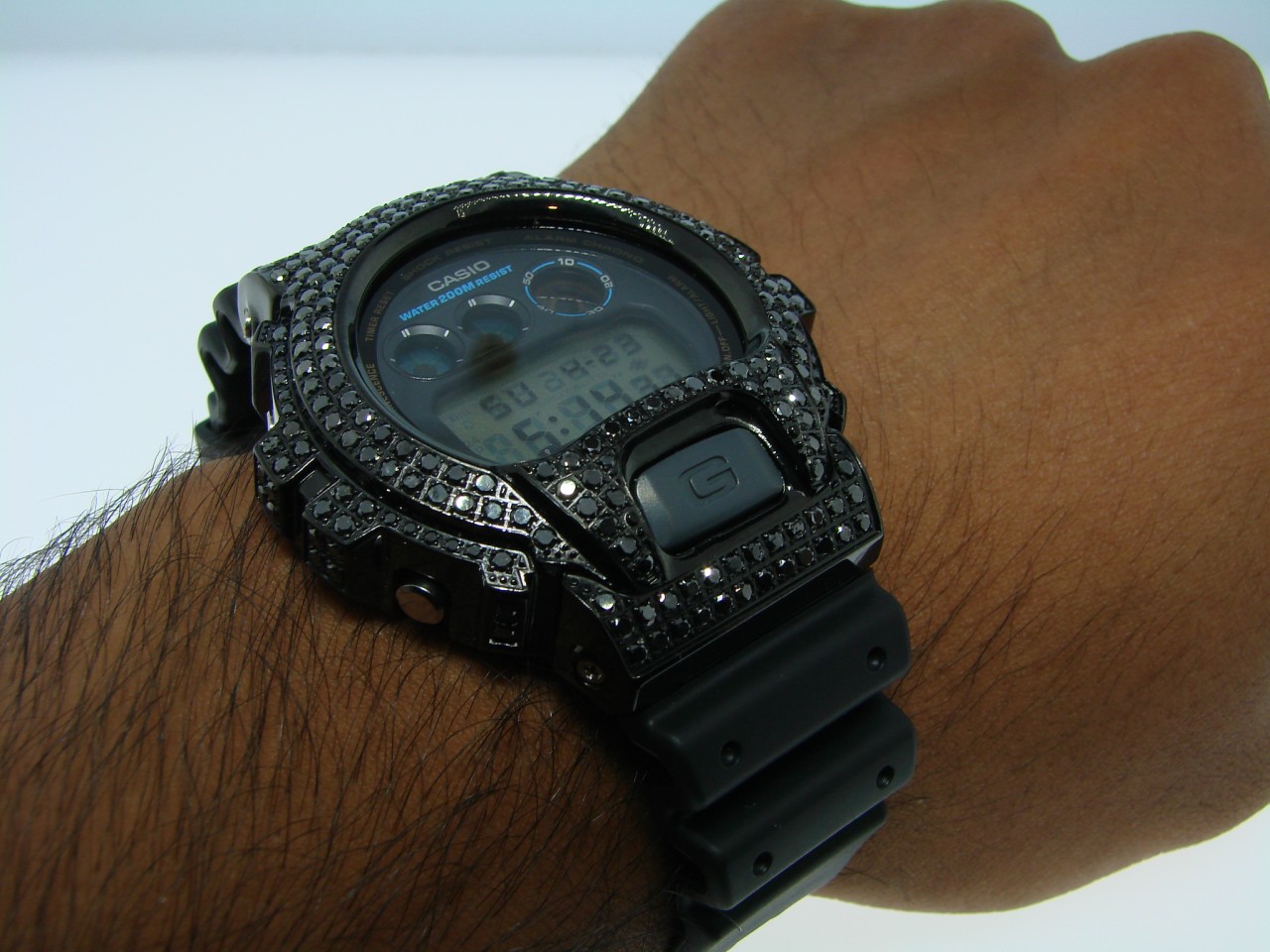 new_york_jewels: G-SHOCK/G SHOCK MENS BLACK DIAMOND WATCH 10.0 CT JOJO