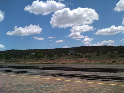 Clouds in Lamy, New Mexico