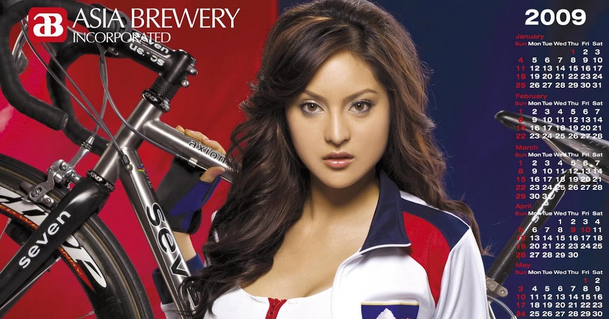 Precious Adona And Riza Santos’s Sizzling Hot Asia Brewery Calendars