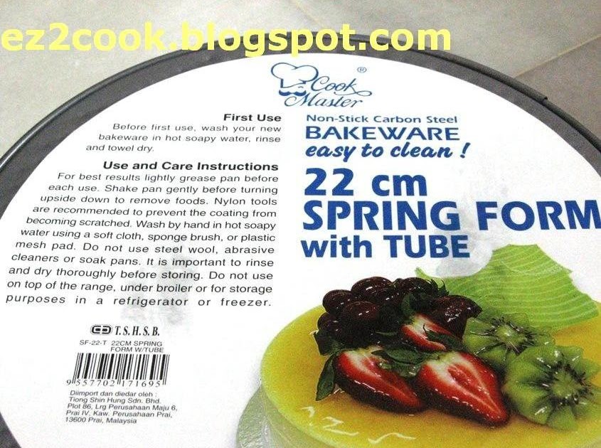 Its easy to cook Spring Form pan