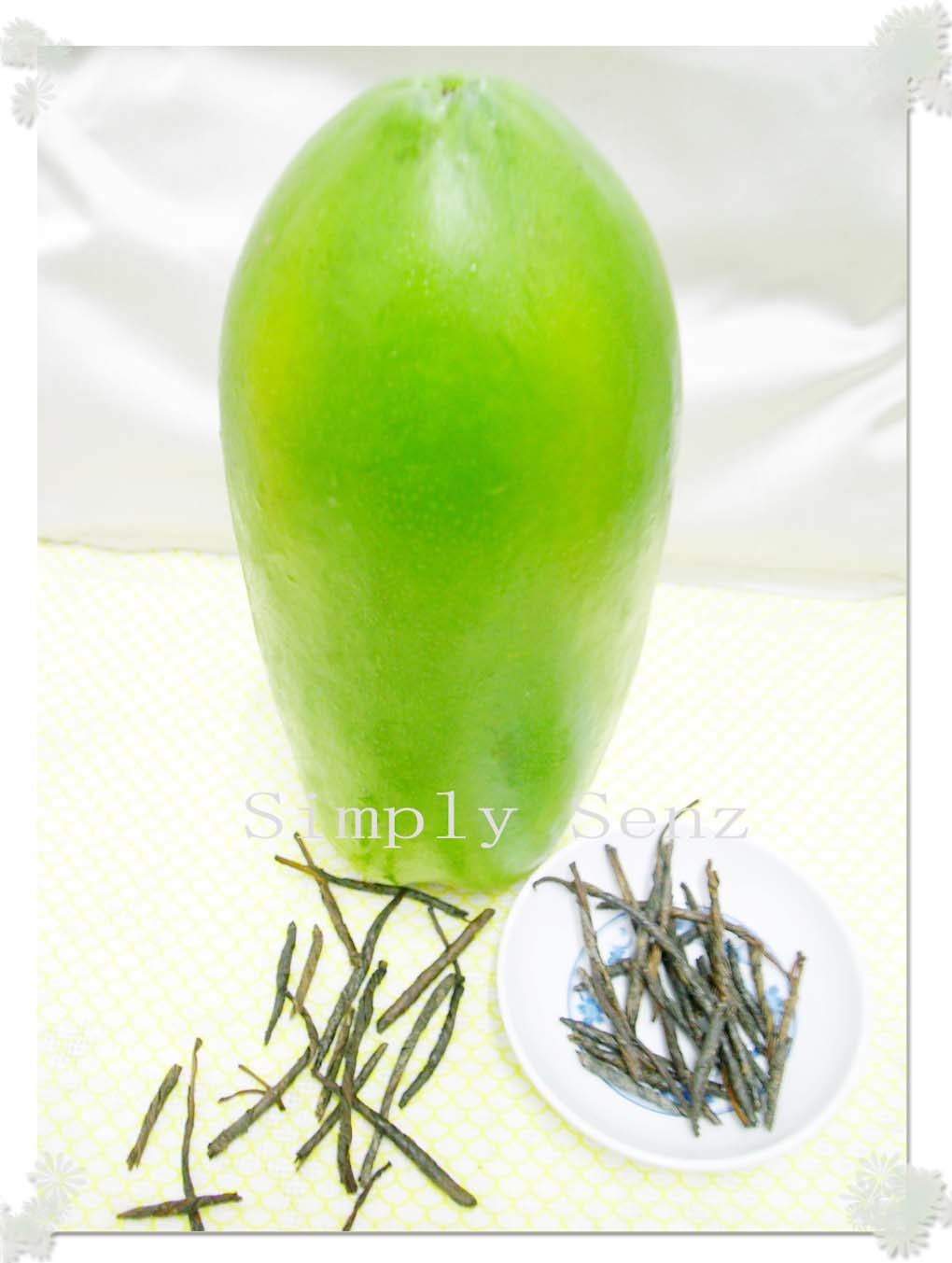 Simply Senz Green Papaya Ku Ding Tea Cure Painful Gout