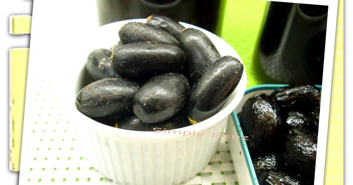 Simply Senz Homemade Fermented Olive Black Vinegar & Recipe