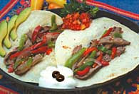 Spicy Steak Fajitas