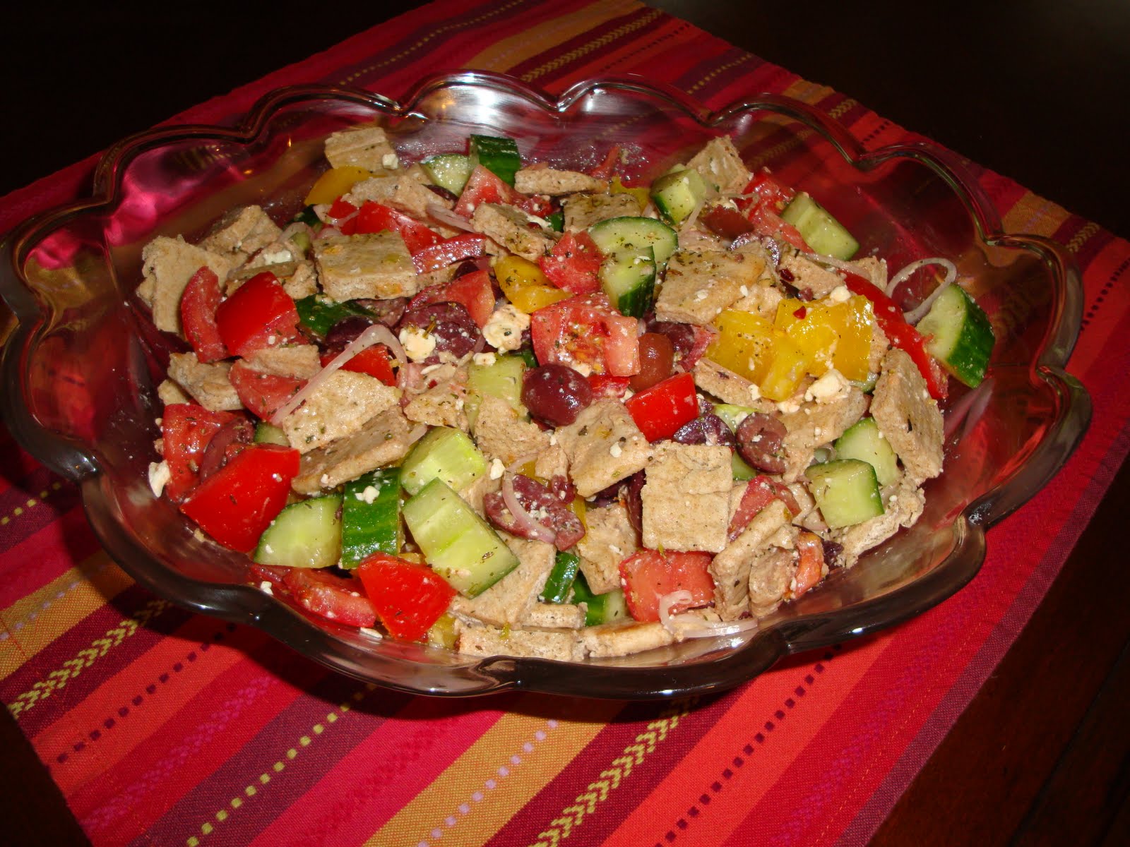 Greek Panzanella