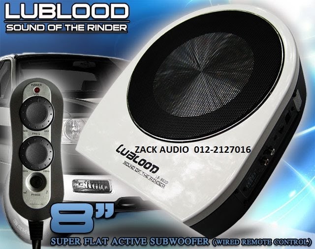 flat active subwoofer