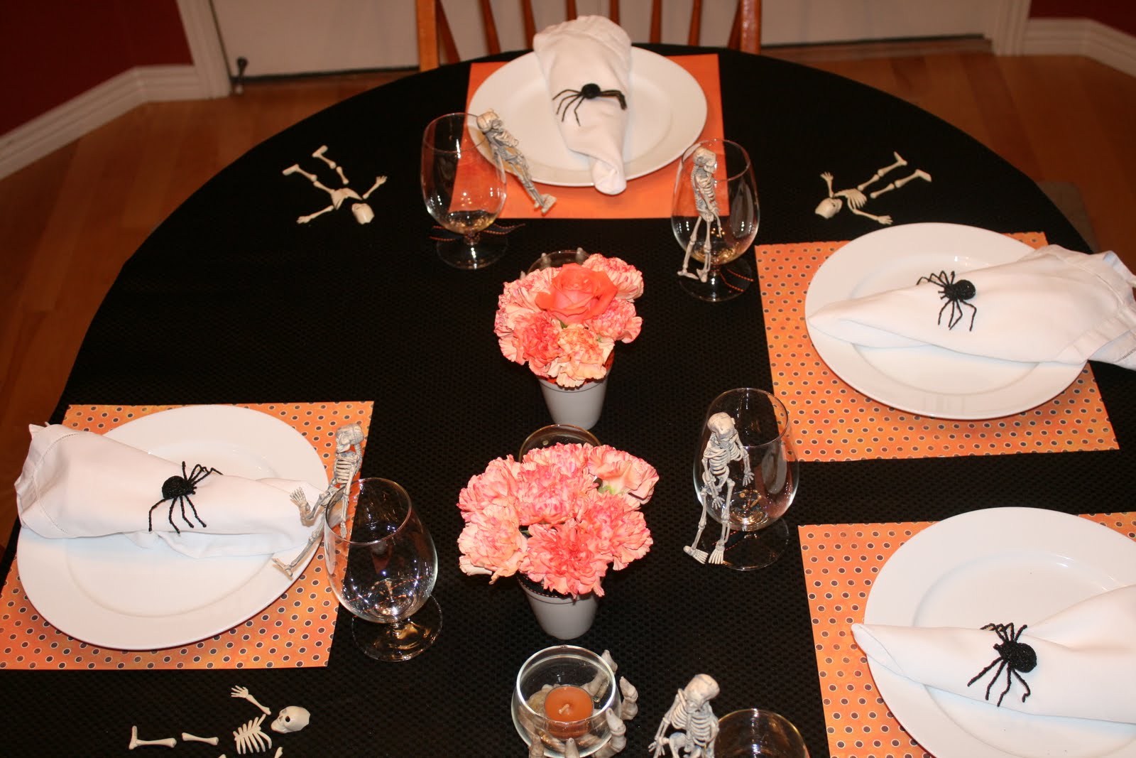 everything to entertain Halloween Table