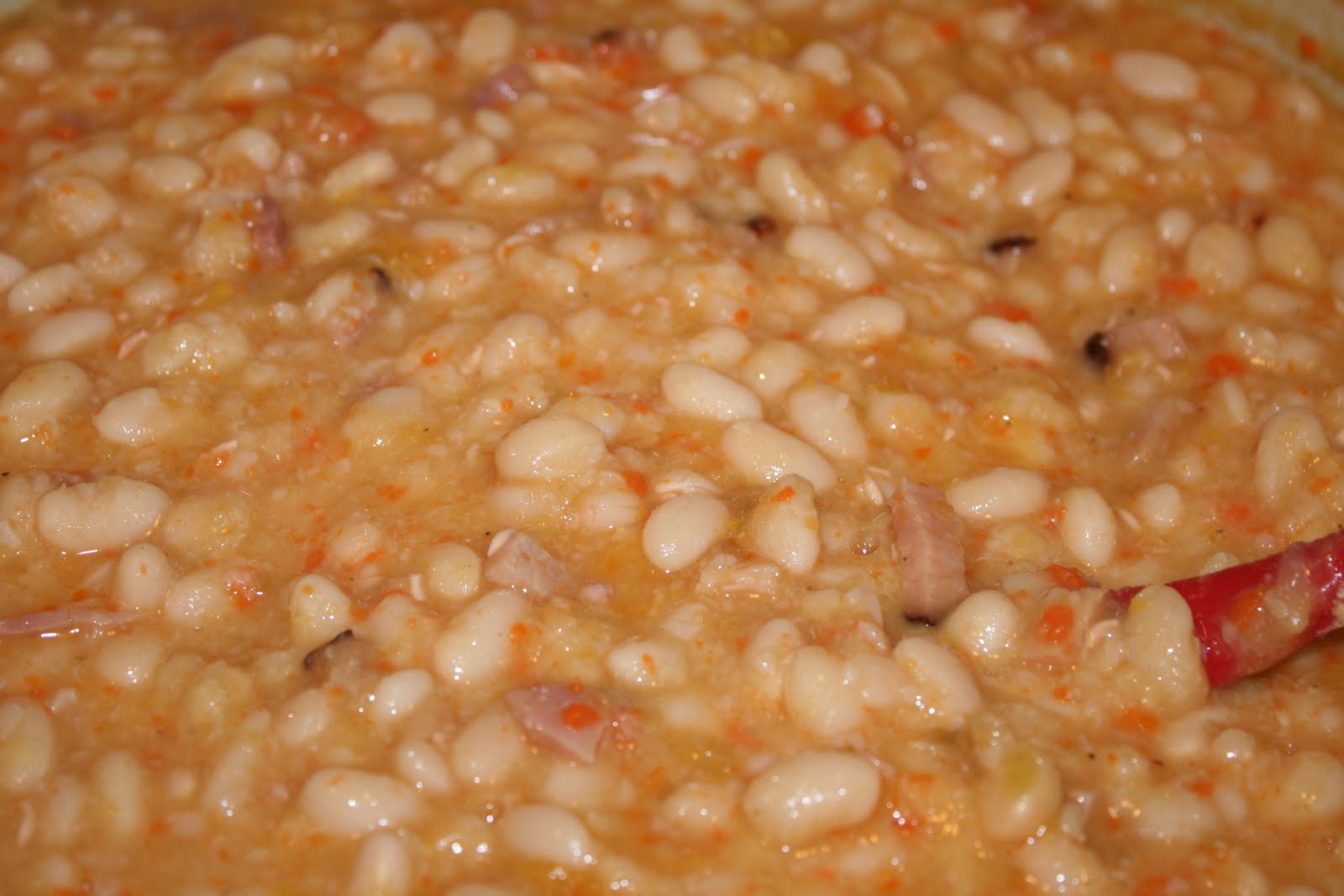 everything to entertain Ham and Bean soup