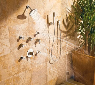 Moen TS51706 ShowHouse Fina ExactTemp Vertical Spa Shower System
