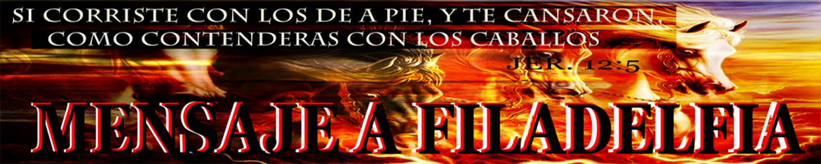 MENSAJE A FILADELFIA
