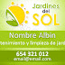 Tarjeta de visita y Logotipo - Jardines del Sol