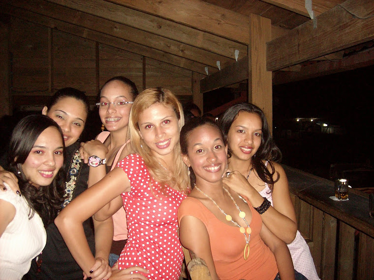 My wife partying with cousins