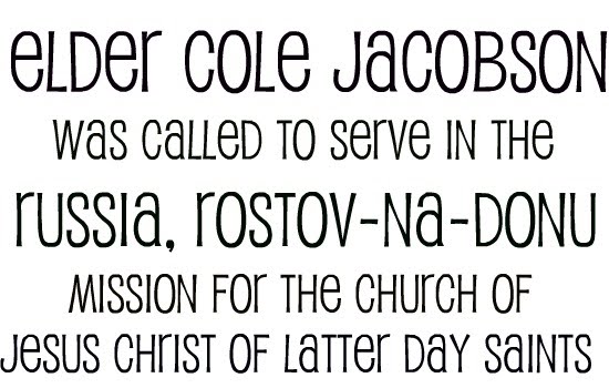 Elder Cole Jacobson
