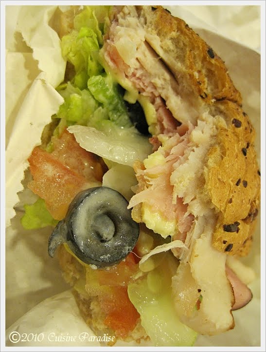 Cuisine Paradise Eat, Shop And Travel Subway Low Fat Sandwiches