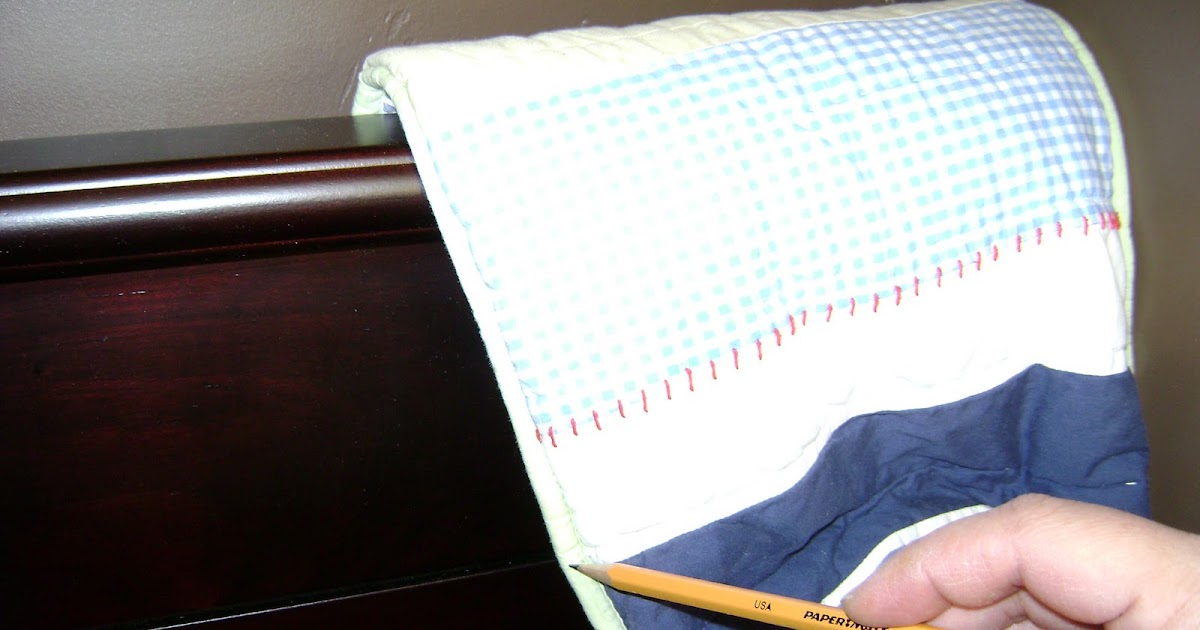 Crafting for Caitlyn Part two Crib bumper to teething rail.