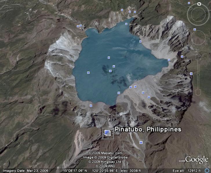 Mt. Pinatubo Volcano Shape