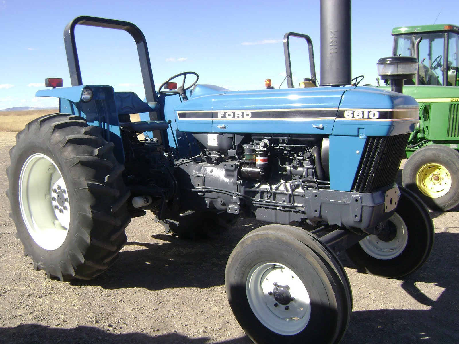 Ford 6610 tractor hp #8