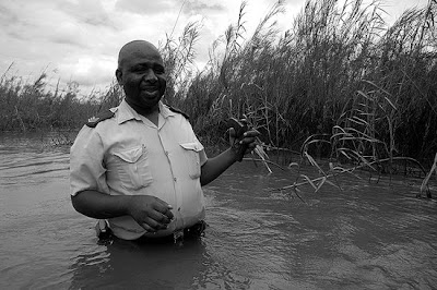 Rio Pungué, Parque Nacional da Gorongosa, Março de 2008