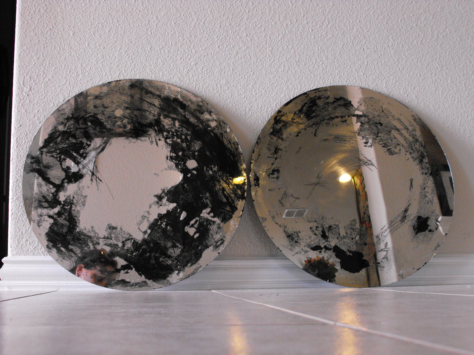 a little of this, a little of that Antiquing a Mirror {all by yourself!}