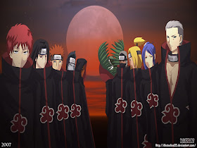 Conheça o significado das nuvens vermelhas da Akatsuki em Naruto