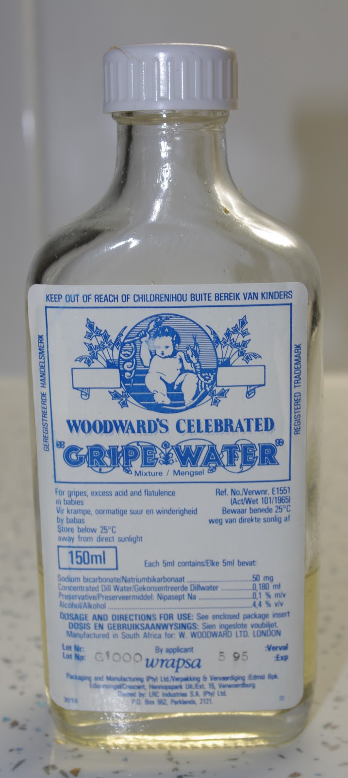 dosis gripe water
