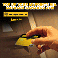 Tambah Mypoints MyMode ( MyeCash ) Melalui ATM Maybank Kawanku