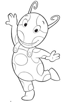 dibujos para pintar y colorear uniqua