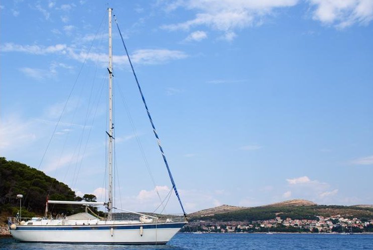 At anchor in Croatia