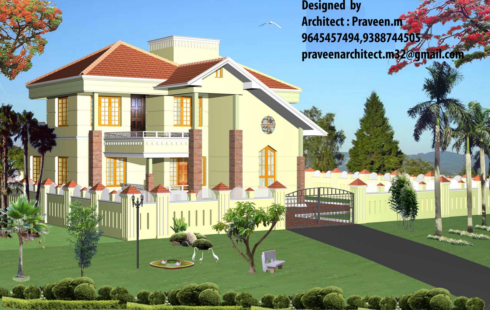 Kerala style home plan Kerala style home plan