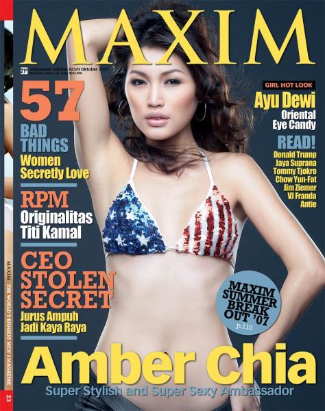 Amber chia malaysian model nude