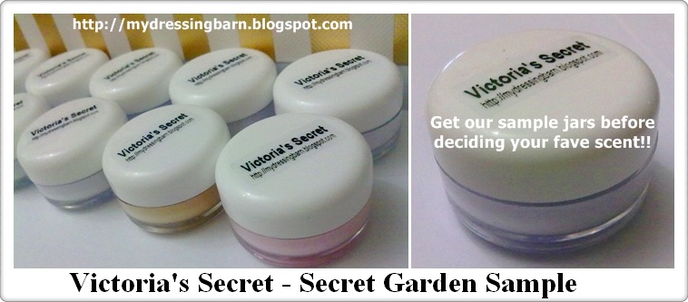 VS Secret Garden Samples - Get them NOW only at My Dressing Barn