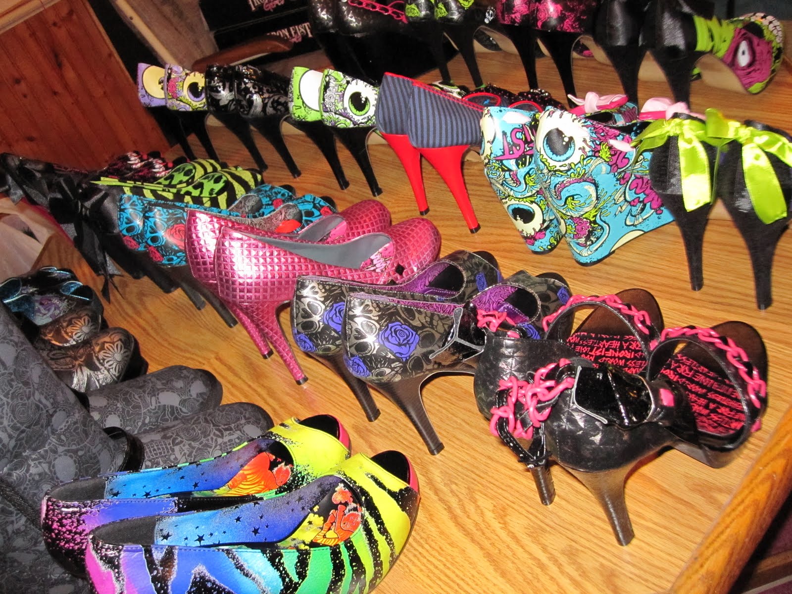 Ally Over the Ocean's Iron Fist Shoe Collection! The Style Rawr