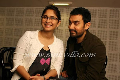 Aamir Khan & Kiran Rao at Dhobi Ghat shoot for a magazine