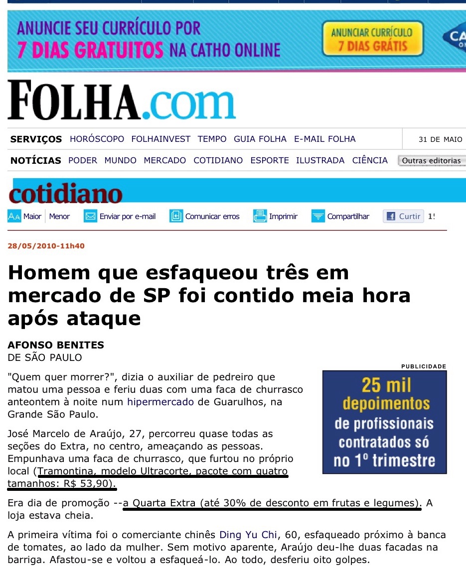 Folha De Jornal