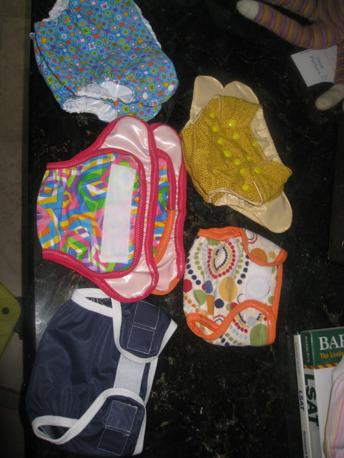 A Lesson in Learning Diaper, Diapers Everywhere!