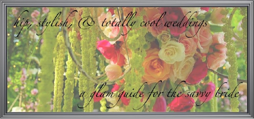 hip, stylish, & totally cool weddings