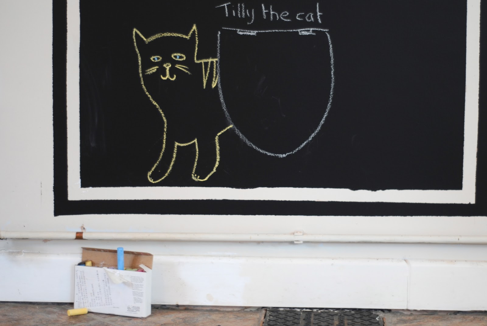 Red Red Completely Red Adventures with a Can of Chalkboard Paint, Part VI