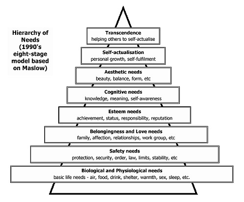 hierarchy maslow needs self nursing need basic counseling priority psychology skills expanded educational human model died if would leadership transcendence