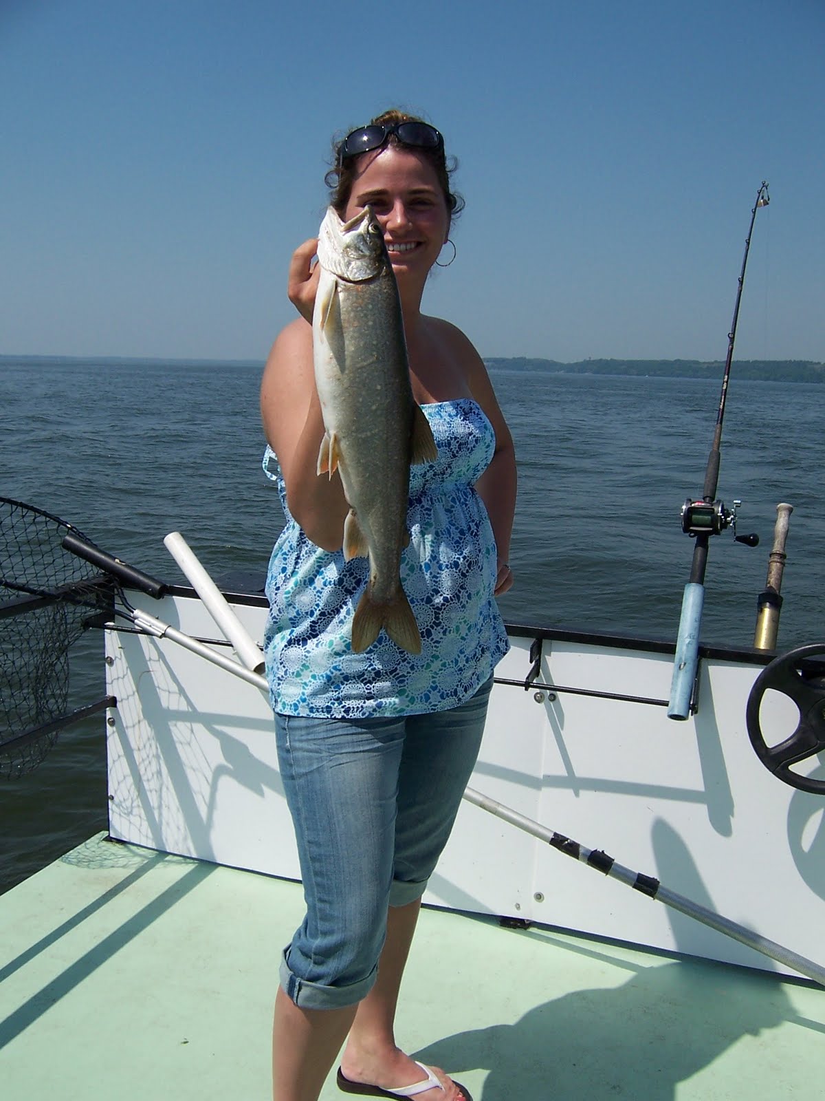 Norton's Lake Report and Catch of the Day BIG GREEN LAKE FISHING UPDATE