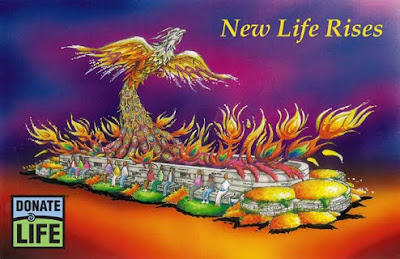 2010 Donate Life Rose Parade Float