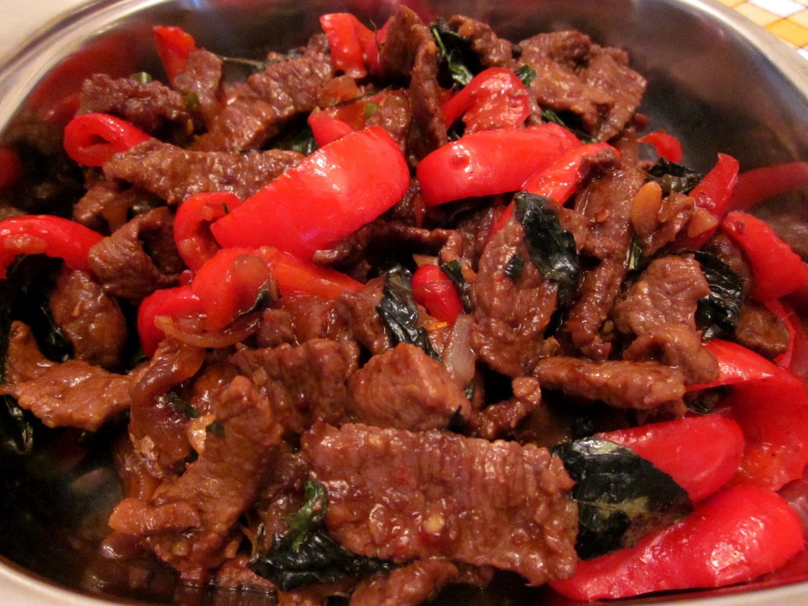 My Everyday Food Abroad Spicy Mint Beef