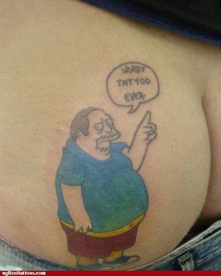 Ugly tattoos