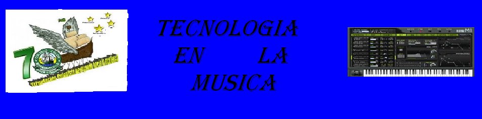 TECNOLOGIA EN LA MUSICA