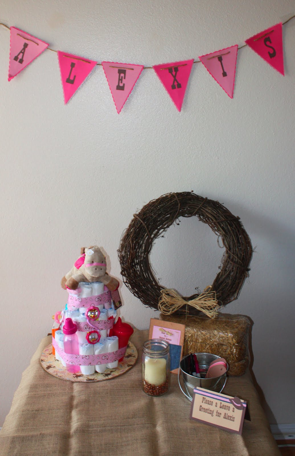cowgirl baby shower