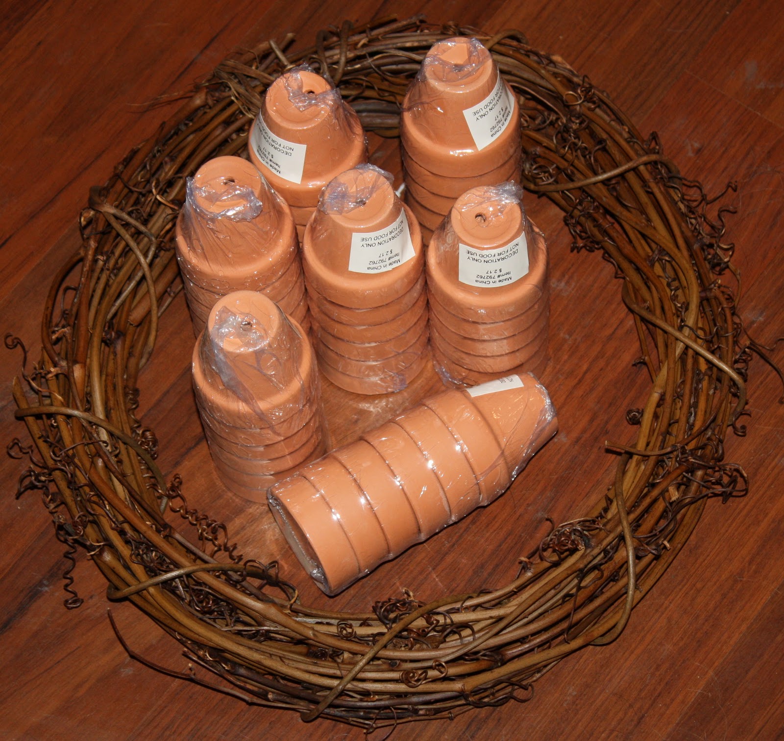 Christy Robbins Claypot Spring Wreath