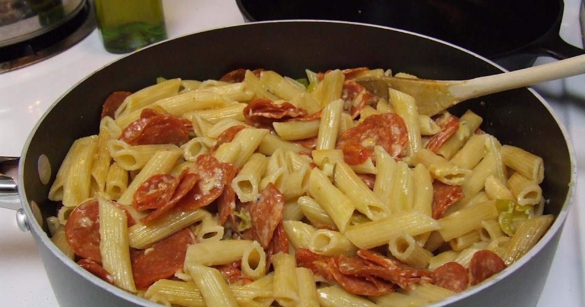 Tried and True Cookbook Pepperoni Penne Pasta