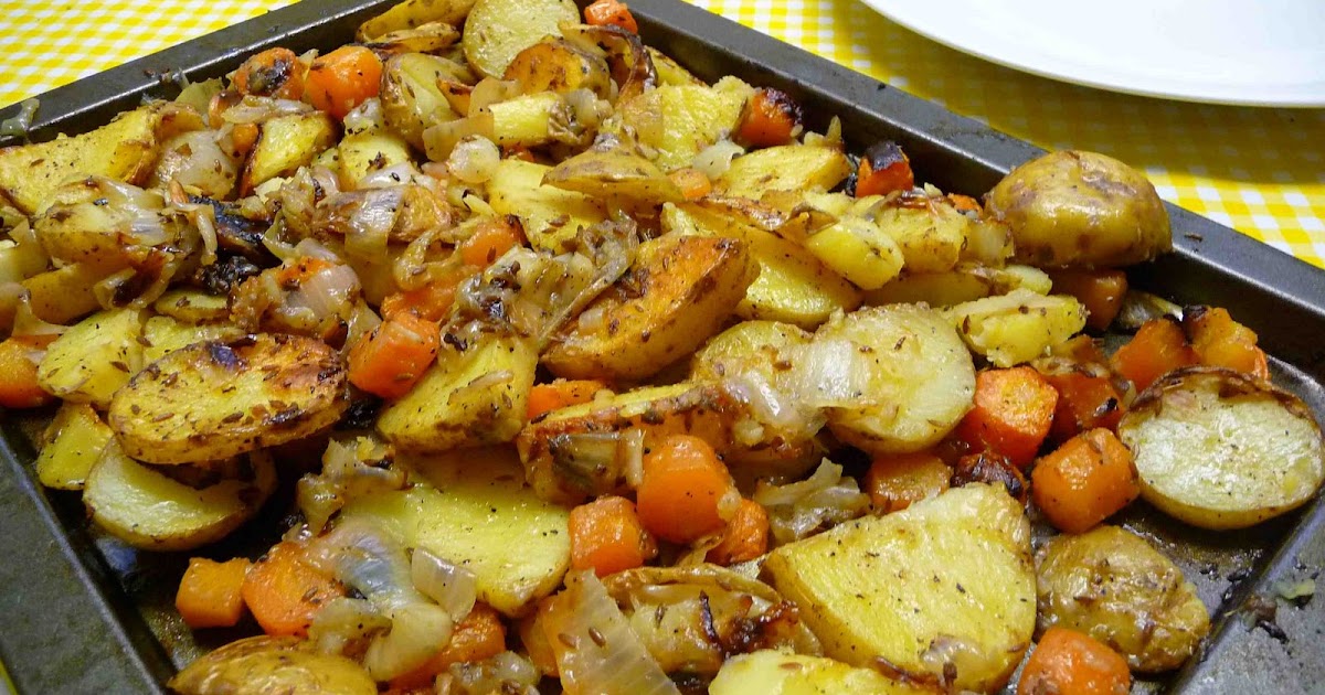 Synergy Farm Recipes Cumin Roasted Potatoes, Carrots, Onions