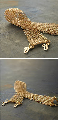wire crochet bracelet 