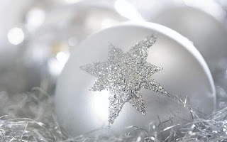 white christmas ball