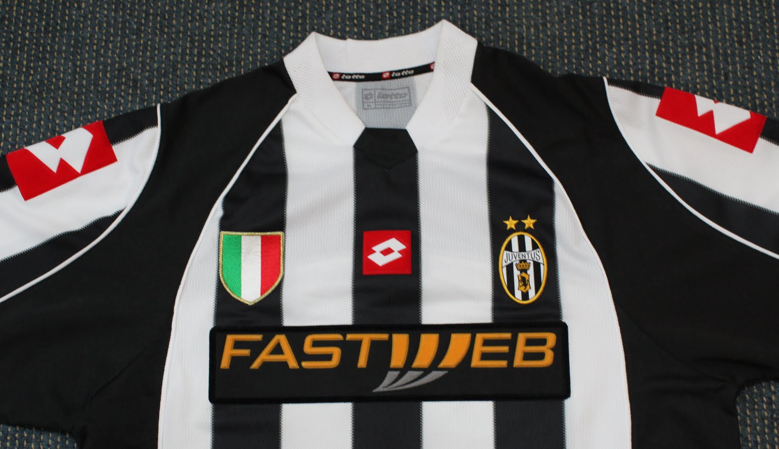 RETRO FOOTBALL BOUTIQUE: Juventus FC 2002/2003 Home SS Jersey