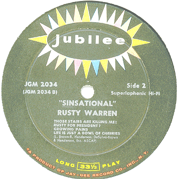 rusty warren rusty warren